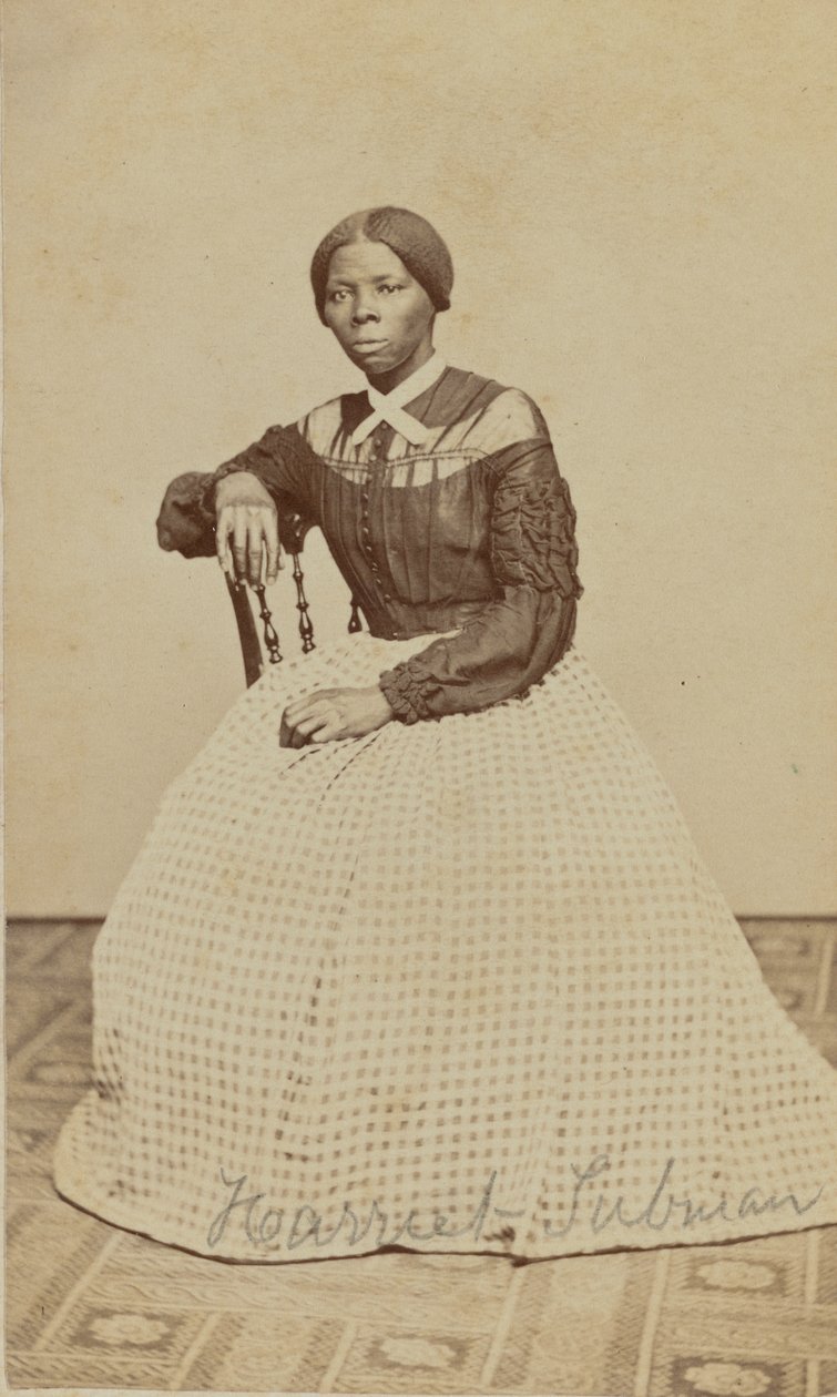 Harriet Tubman的肖像，1868-69 作者 本杰明·鲍威尔森