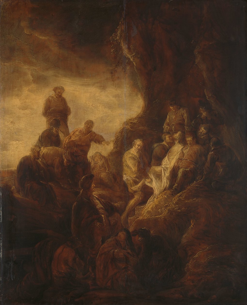 埋葬 作者 本杰明 Gerritsz Cuyp