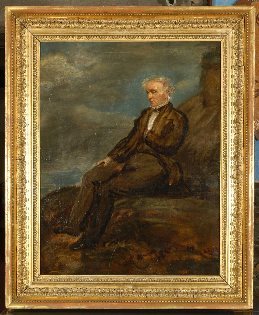 华兹华斯画象在Helvellyn，c.1843 作者 本杰明·海顿