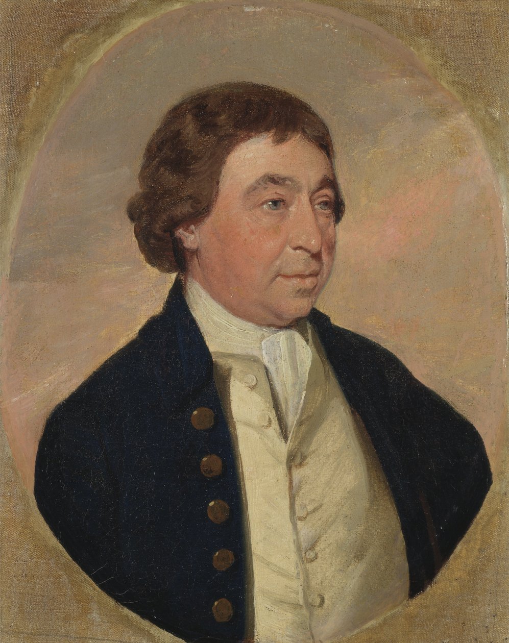 利物浦的约西亚·罗斯（Josiah Rose），约1790-1800年（布面油画） 作者 本杰明·马歇尔