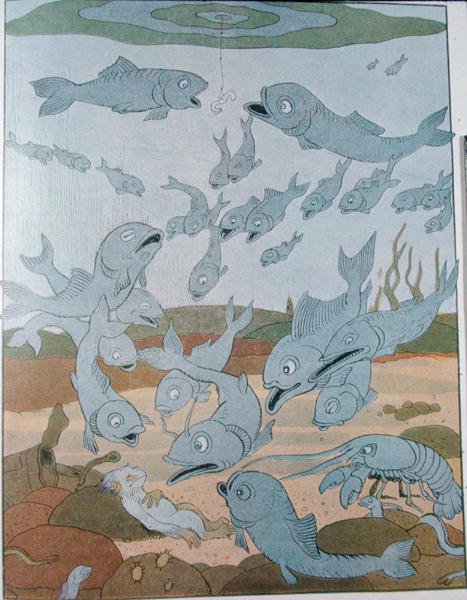 盗贼首领吉迪恩》画册插图（彩色版画） 作者 本杰明·拉比尔