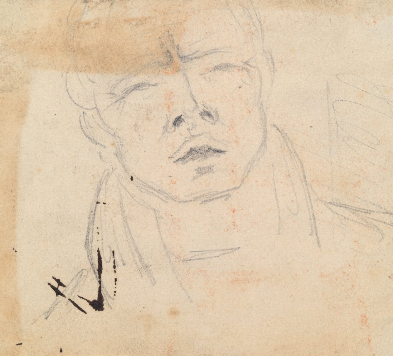 Study of a Man Sneezing   1443041   zh       chinese Successfully Translated  Original: Patio de monjas (Convent courtyard). Painting made in Marmolejo in the province of Jaen in Spain. Oil on canvas by Felipe Abarzuza (1871-1948), first half of the 20th c 作者 本杰明·罗伯特·海顿