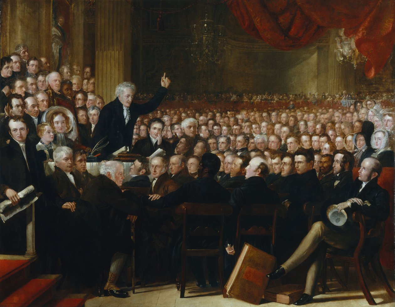 The Anti-Slavery Society Convention 作者 本杰明·罗伯特·海顿