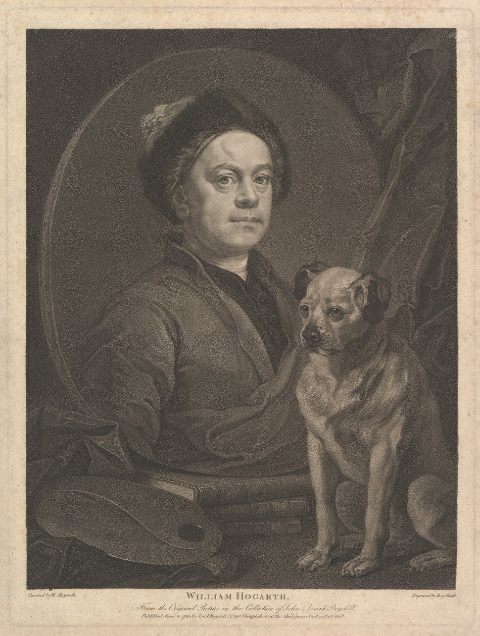 威廉·霍加斯（William Hogarth），1795年6月7日。 作者 本杰明·史密斯