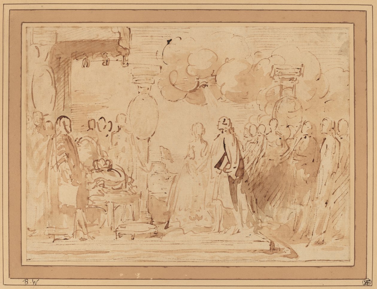 乔治三世在1789年恢复皇权 作者 本杰明·韦斯特