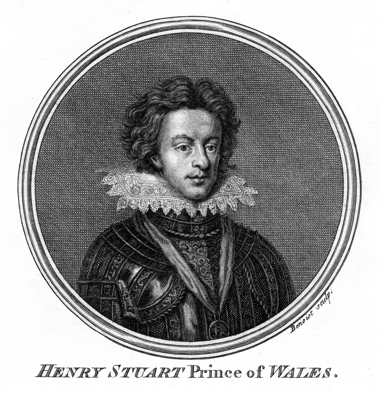 威尔士亲王亨利·弗雷德里克·斯图尔特（Henry Frederick Stuart），1594-1612年。 作者 贝诺派