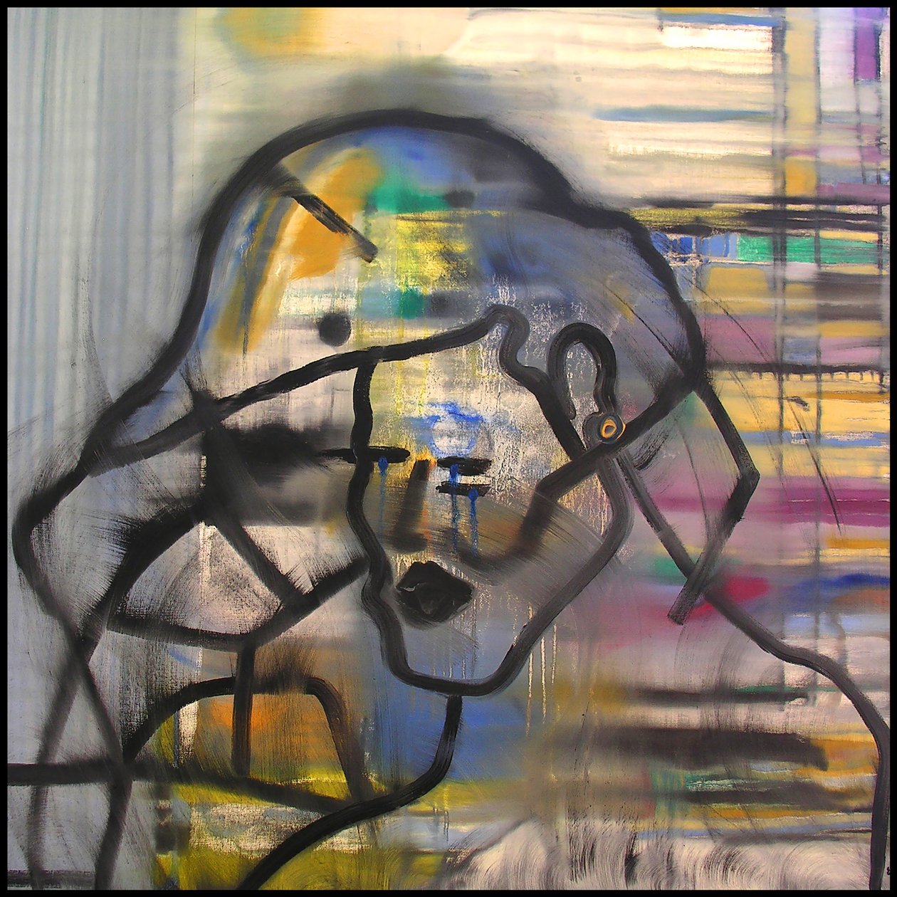 苏拉肖像 1》，2003 年（布面油画） 作者 伯努瓦·埃尔万·布歇罗
