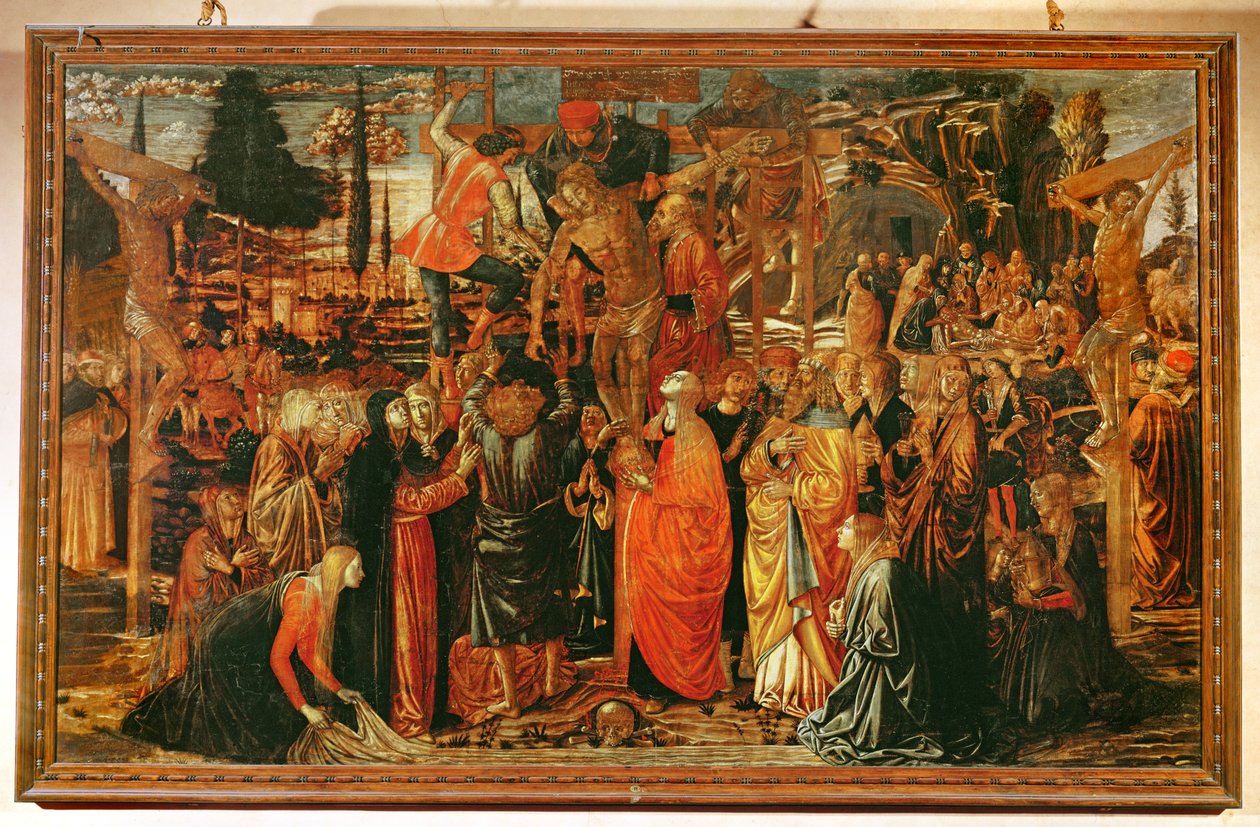 十字架的后裔 作者 Benozzo di Les di Sandro Gozzoli