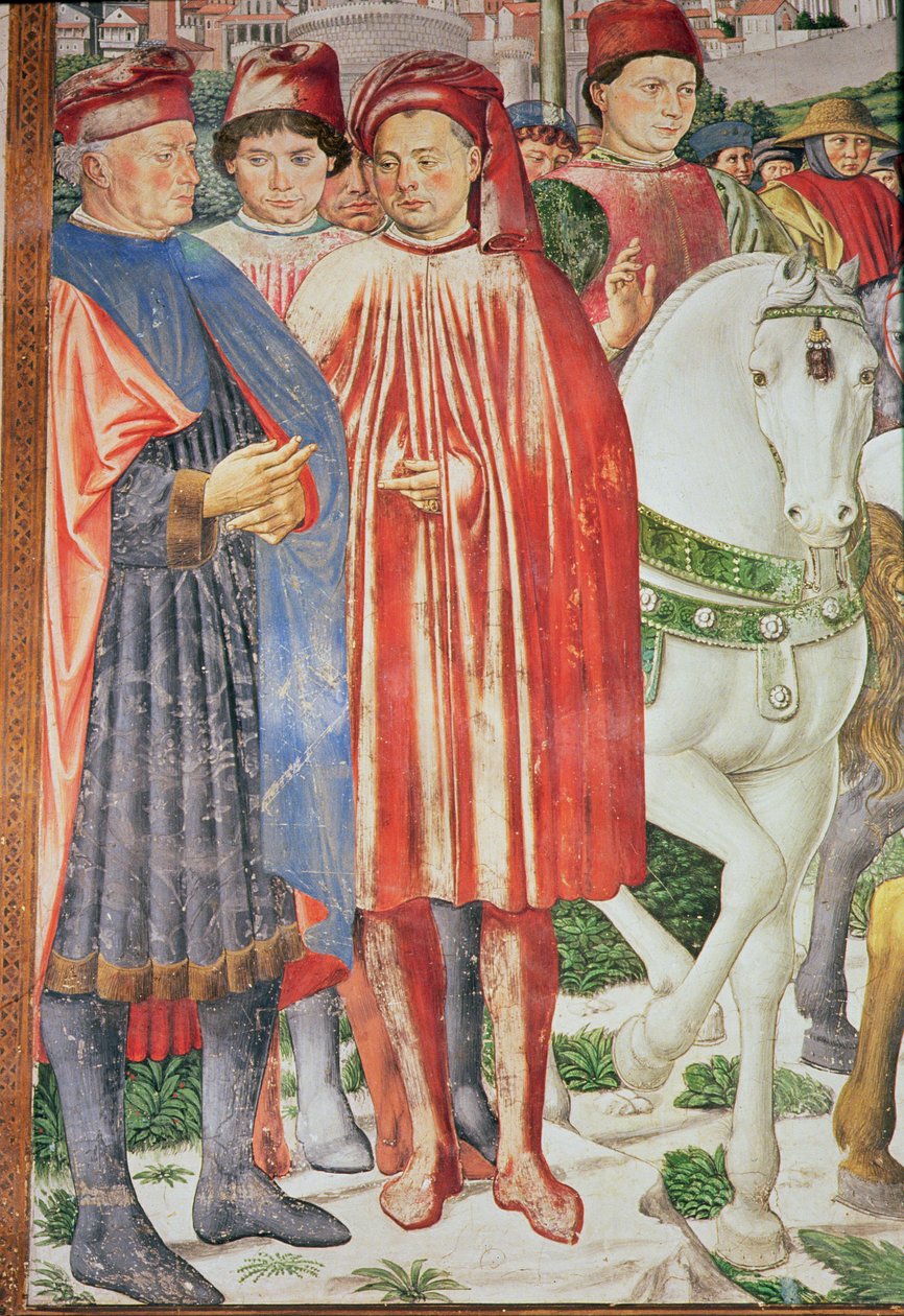 圣奥古斯丁的生活（详情） 作者 Benozzo di Les di Sandro Gozzoli