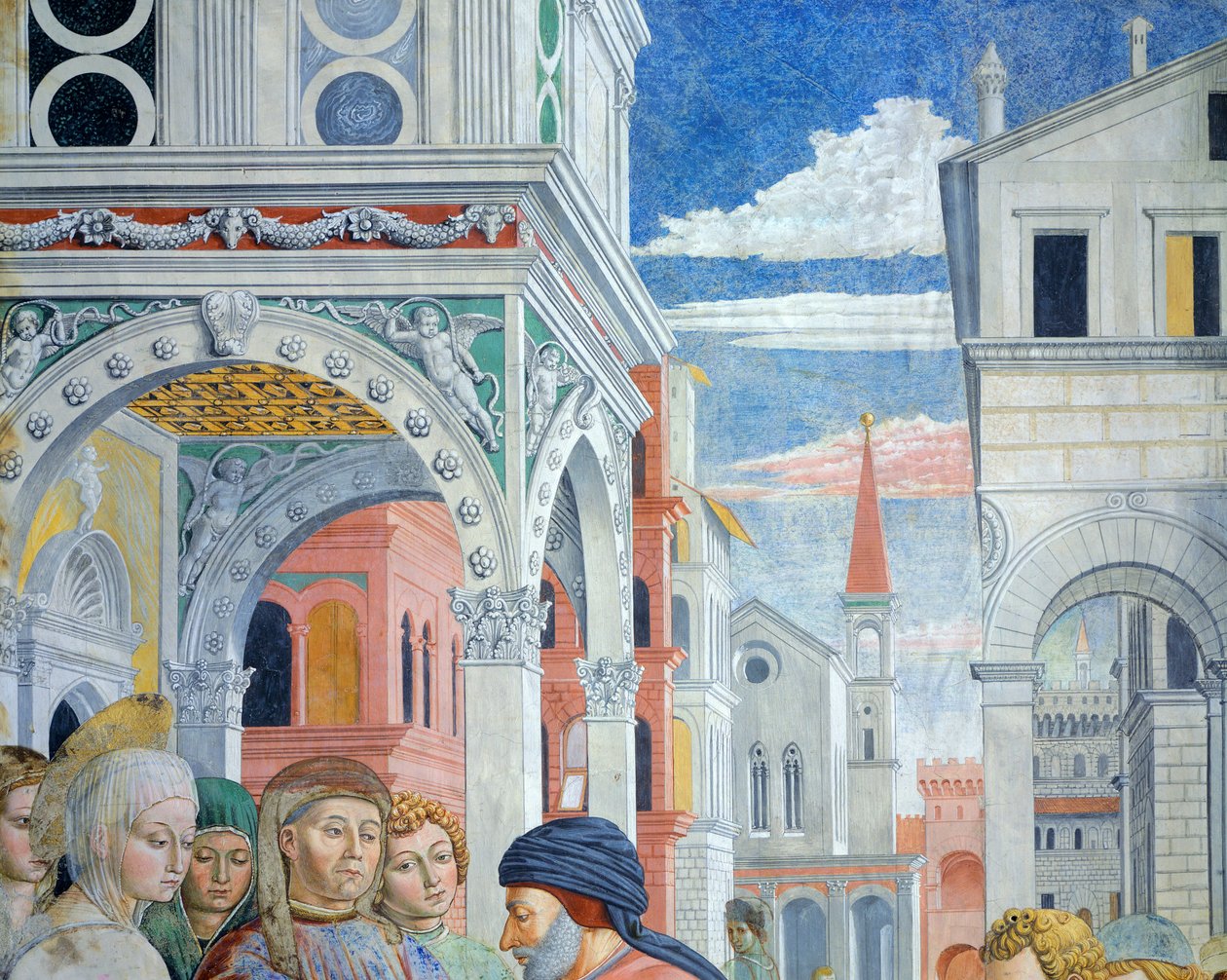 圣奥古斯丁的故事 作者 Benozzo di Les di Sandro Gozzoli