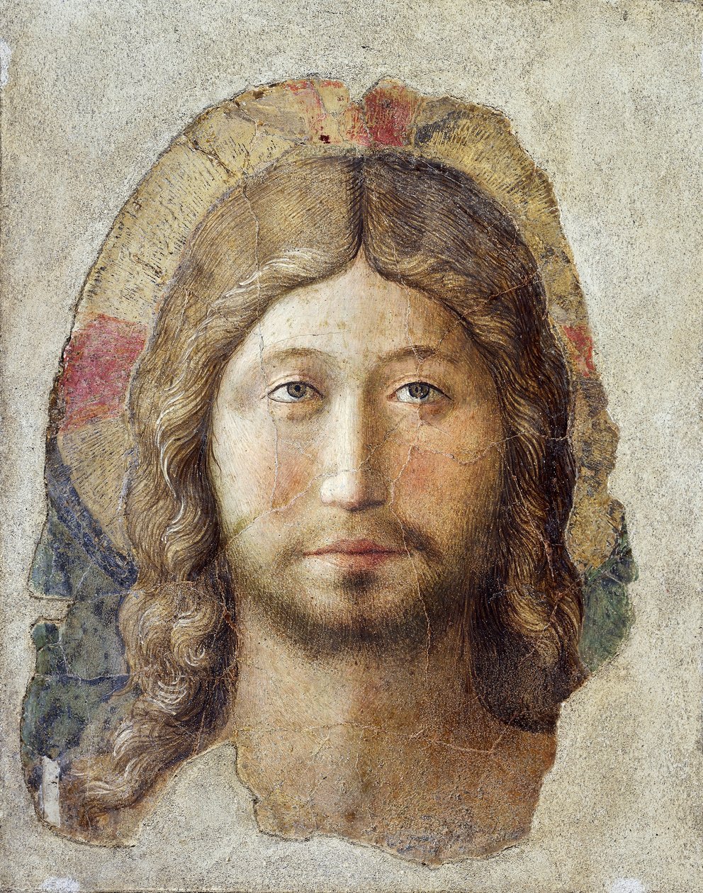 救世主》，Benozzo Gozzoli创作，壁画 作者 Benozzo di Les di Sandro Gozzoli