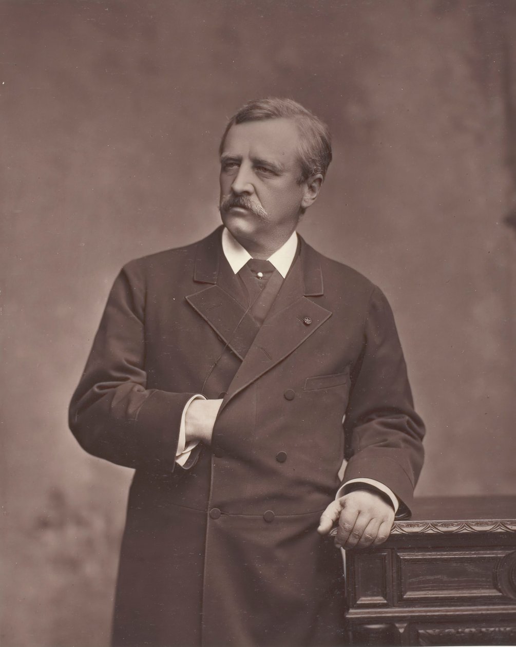 A. E. Nordenskiold 瑞典地质学家和矿物学家，生于芬兰，1832-1901，约1880年 作者 本克