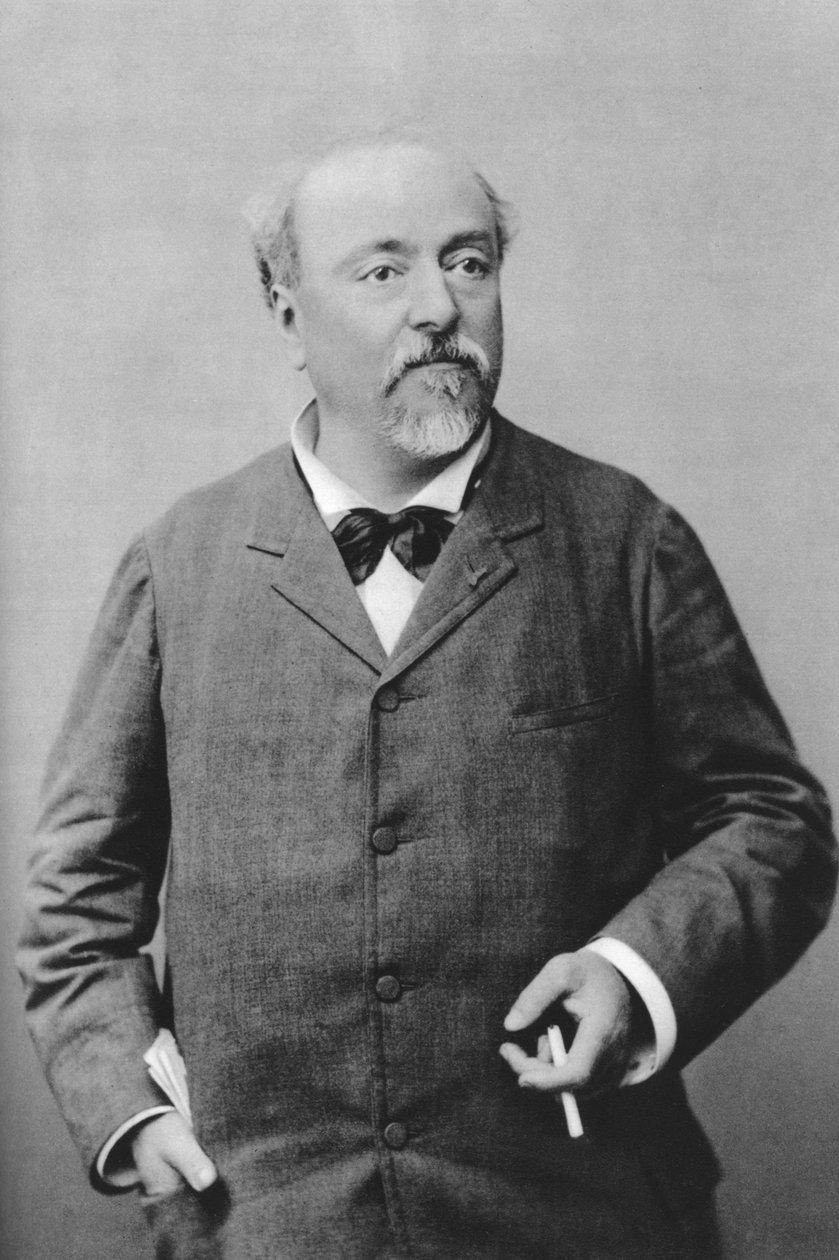 Emmanuel Chabrier 1841-1894，法国浪漫作曲家兼钢琴家 作者 本克