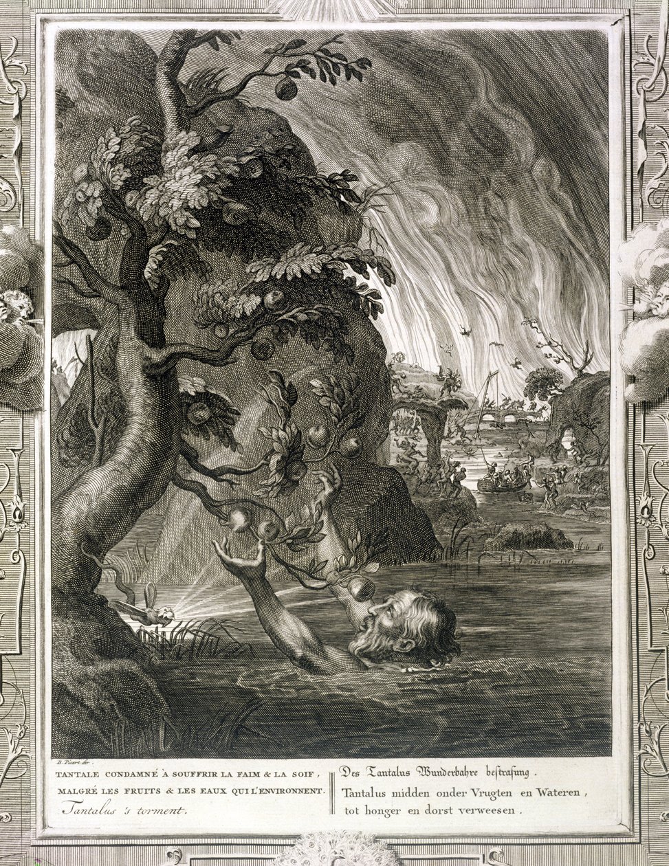 Tantalus&39;Torment，1731 作者 伯纳德·皮卡特