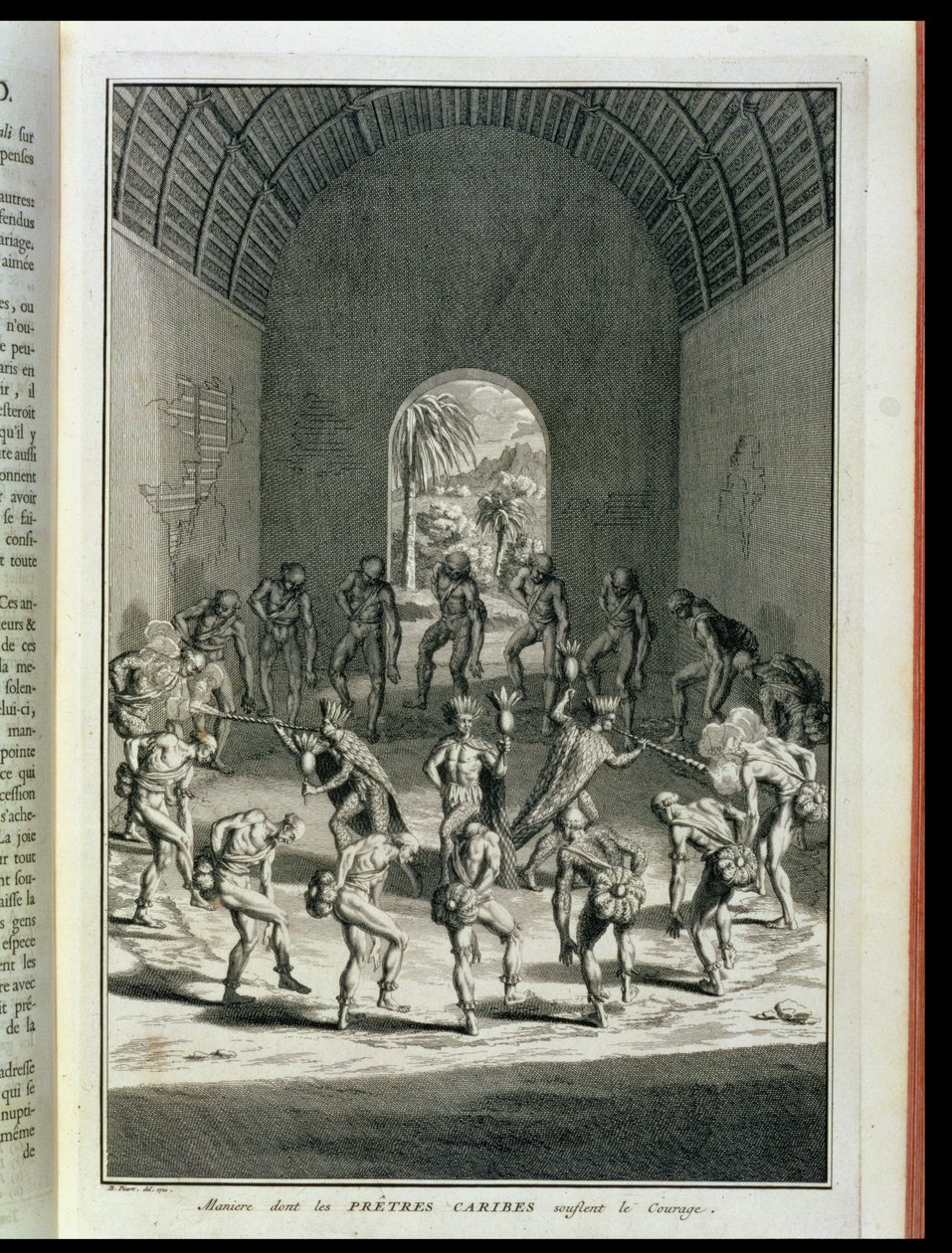 加勒比牧师在1721年的“宗教仪式和习俗”中提升自己的勇气的方式 作者 伯纳德·皮卡特