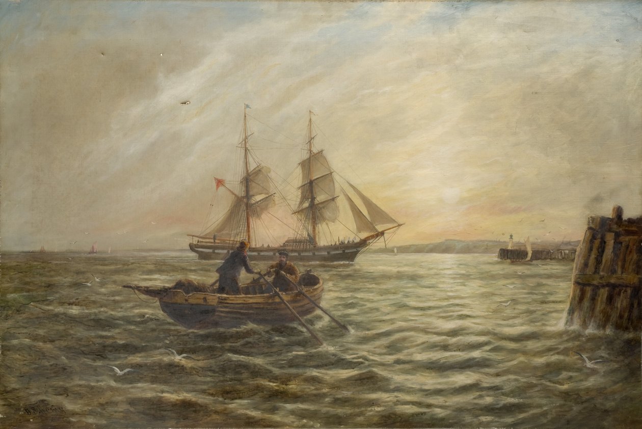 海景（油画布） 作者 伯纳德·本尼迪克特·海米