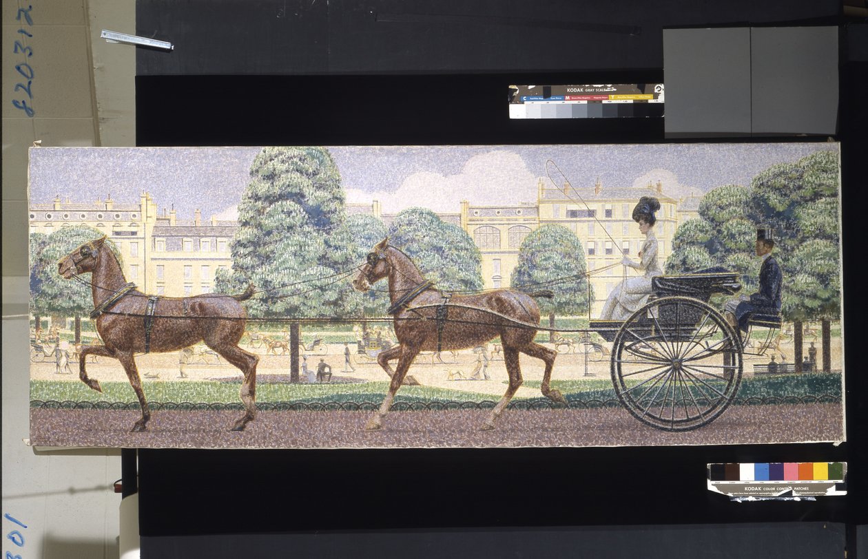 丽塔·德尔·埃里多（布面油画） 作者 Bernard Boutet de Monvel