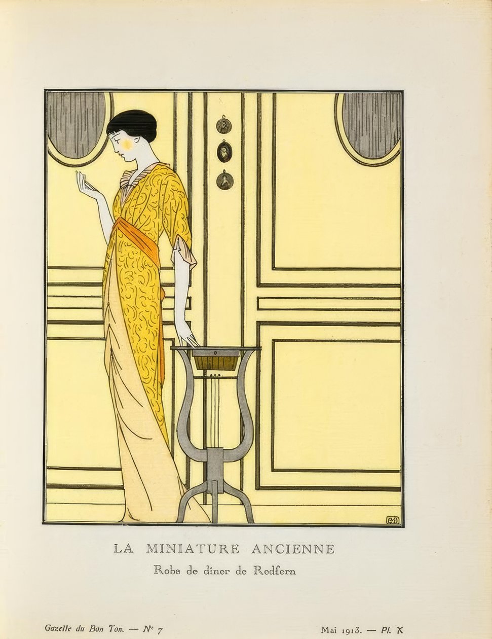 Robe de dîne de Redfern 作者 Bernard Boutet de Monvel