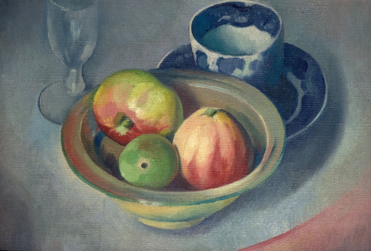 苹果静物画 作者 伯纳德·梅宁斯基