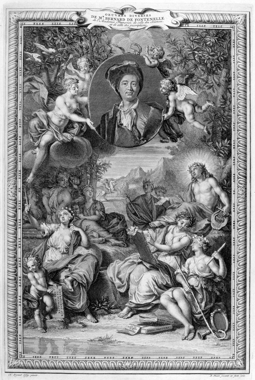 伯纳德·德·丰特内尔（Bernard de Fontenelle），1728年-1929年 作者 伯纳德·皮卡特