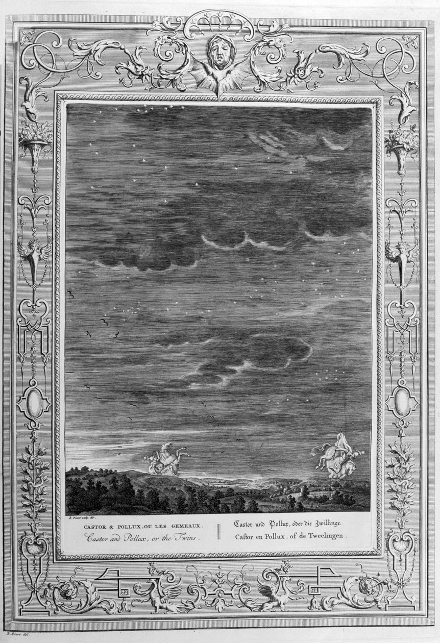 Castor and Pollux (engraving) 作者 伯纳德·皮卡特