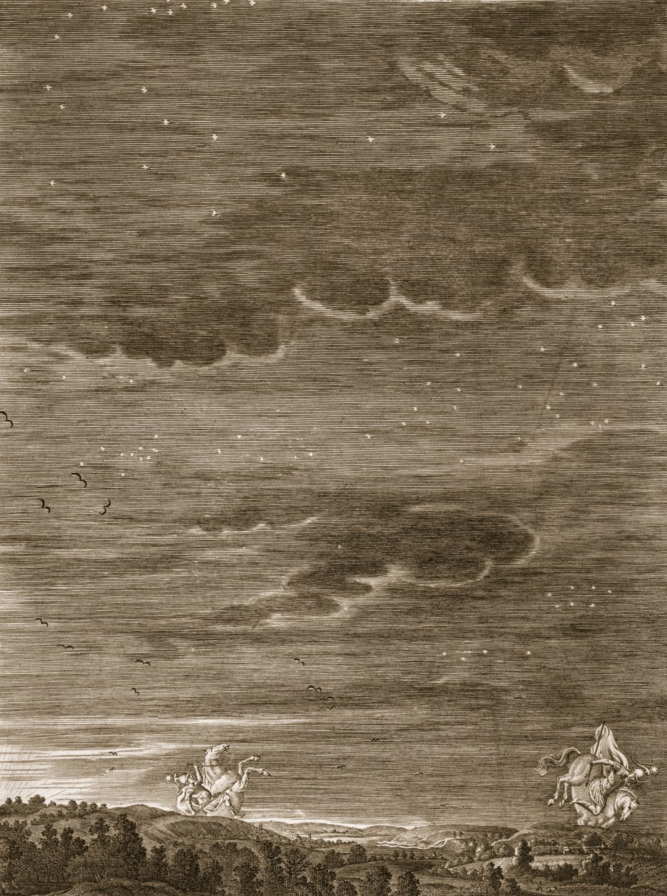 Castor和Pollux，1731 作者 伯纳德·皮卡特