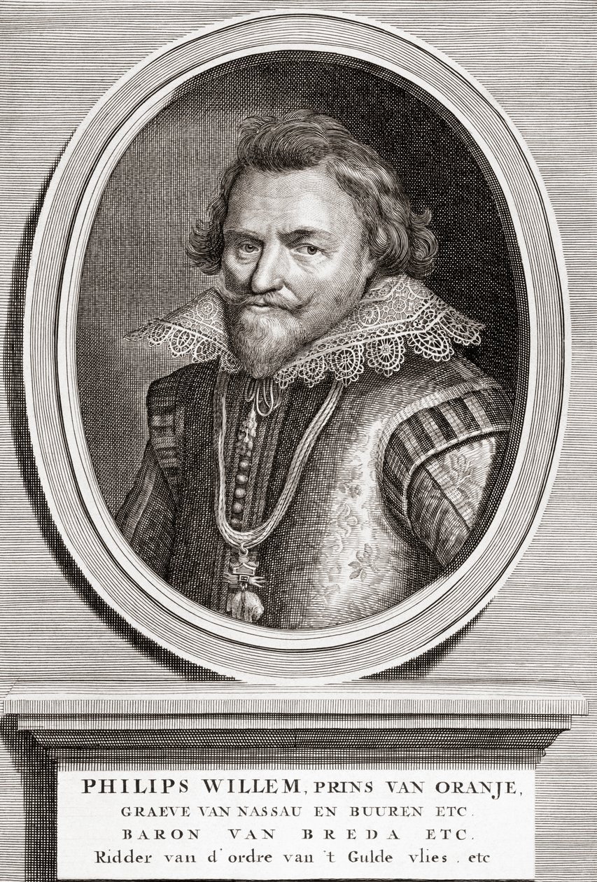 portrait of Philip William, Prince of Orange (1554-1618) 作者 伯纳德·皮卡特