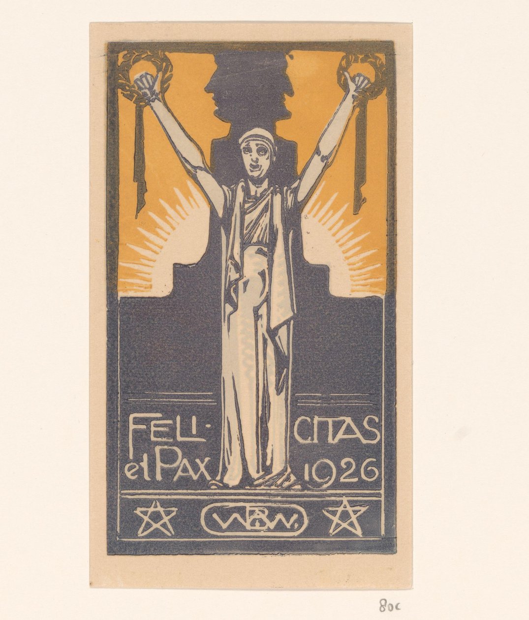 Felicitas et Pax 1926（原物上的标题） 作者 伯纳德·威廉·维林克