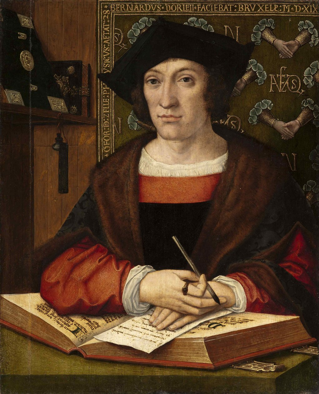 Joris van Zelle，1519年。 作者 伯纳德·范·奥利