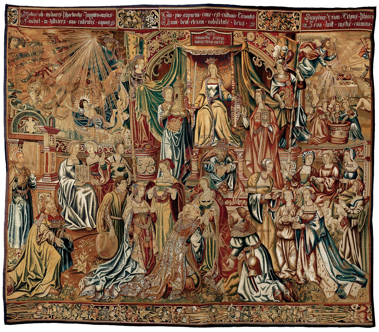 Justitia （正义），来自 Los Honores 作者 伯纳德·范·奥利