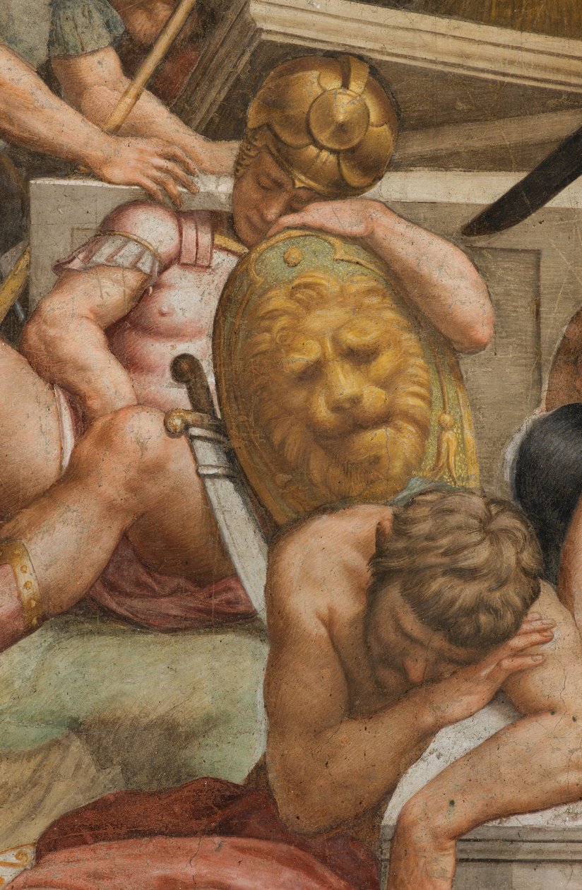 Counterfaccata, Bernardino Gatti, Resurrection 1529, 细节 作者 贝尔纳迪诺·加蒂