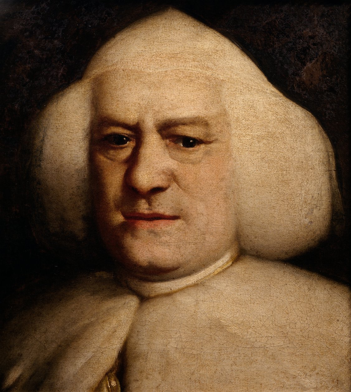 总督保罗·雷尼尔 (1710-1789) 肖像，贝纳迪诺·卡斯泰利 (1750-1810) 绘画，布面油画，35x32 厘米 作者 贝纳迪诺·卡斯特利