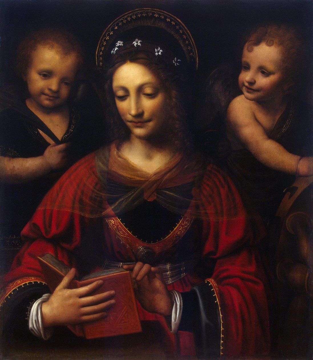 意大利语：Santa Caterina St Catherine 作者 贝纳迪诺·路易尼