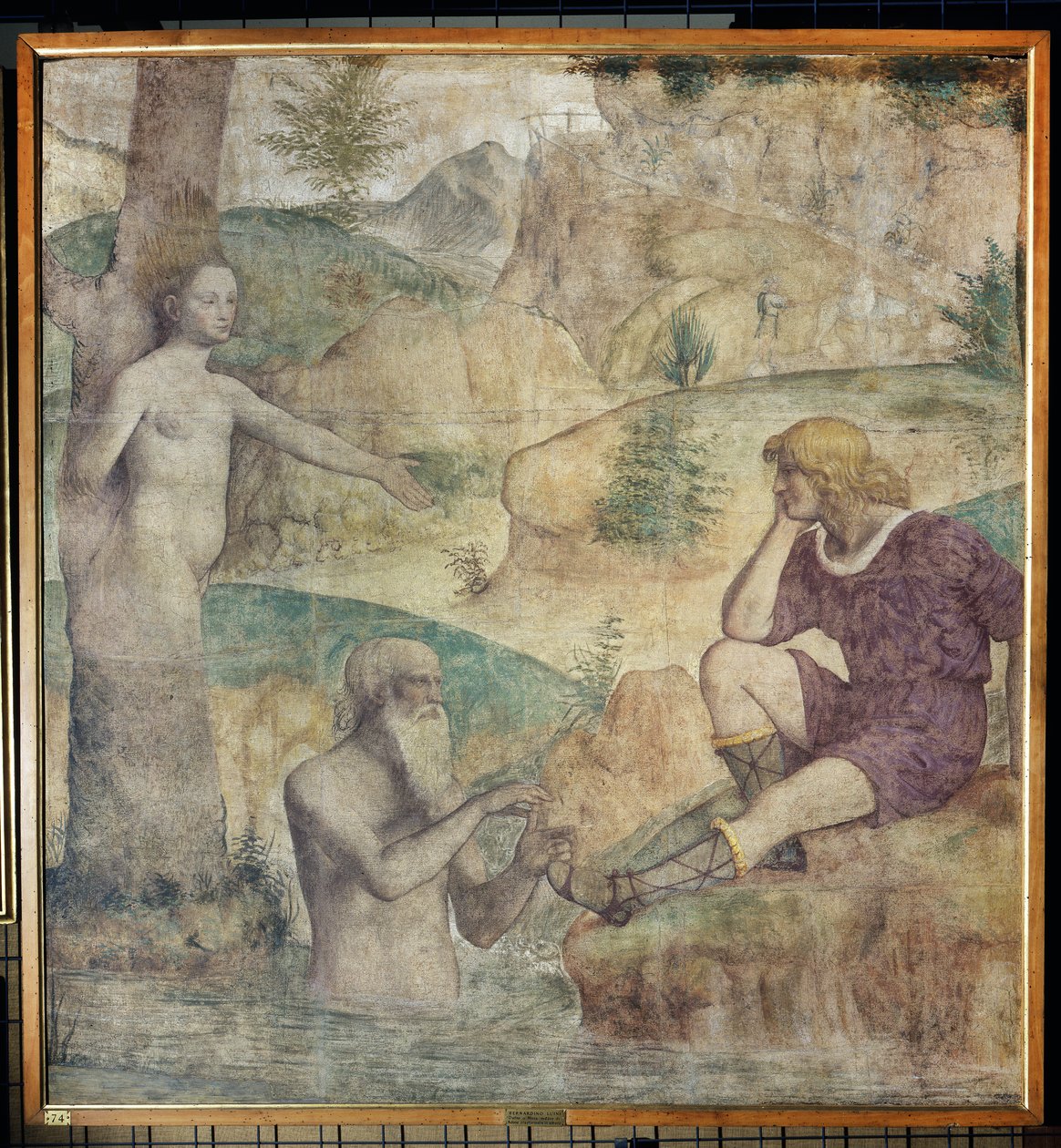 Severe consulate by Driope and Tavaiano, c.1514 (detached fresco carried on canvas) 作者 贝纳迪诺·路易尼