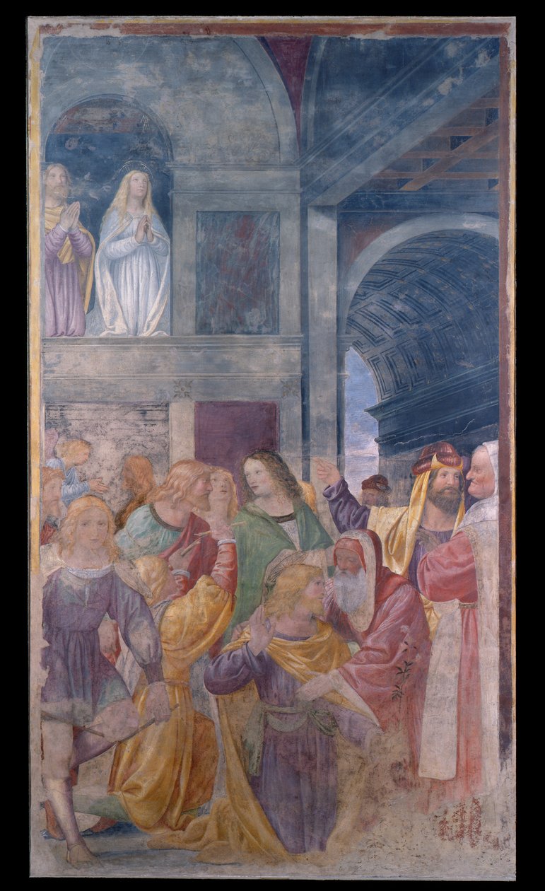 St. Joseph is chosen as the Virgin’s Groom 作者 贝纳迪诺·路易尼