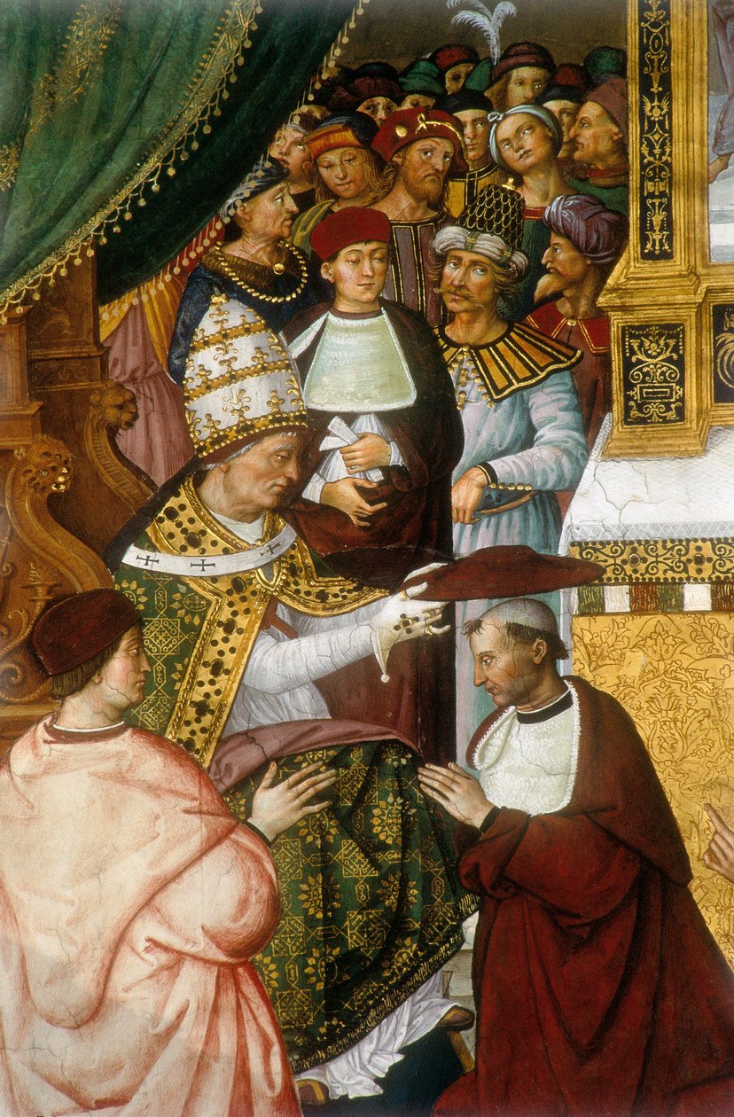 Vie du pape Pio (Pie) II (Enea Silvio Piccolomini) 作者 贝纳迪诺·贝托·平图里基奥