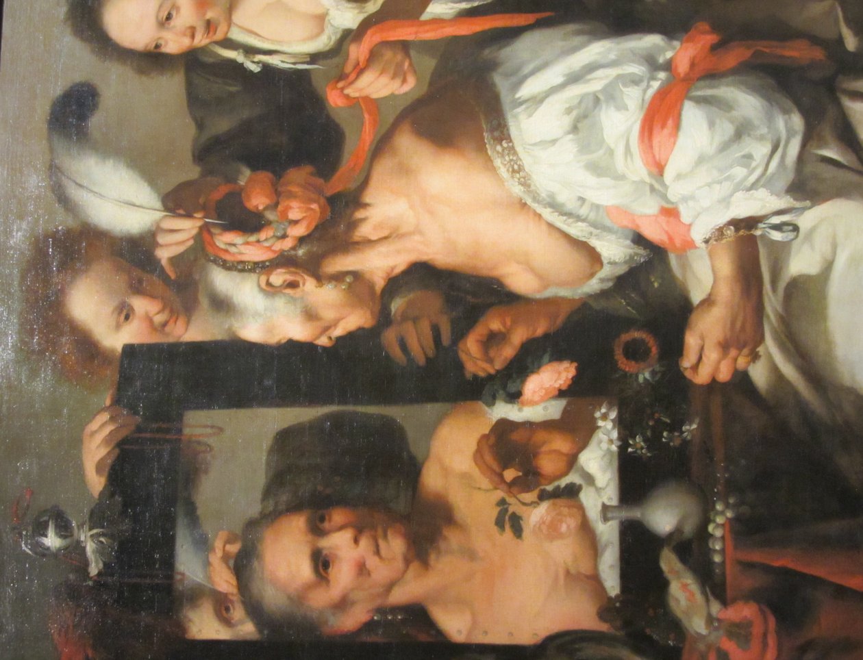 瞬间的寓言（老风骚） 作者 贝尔纳多·斯特罗兹（Bernardo Strozzi）