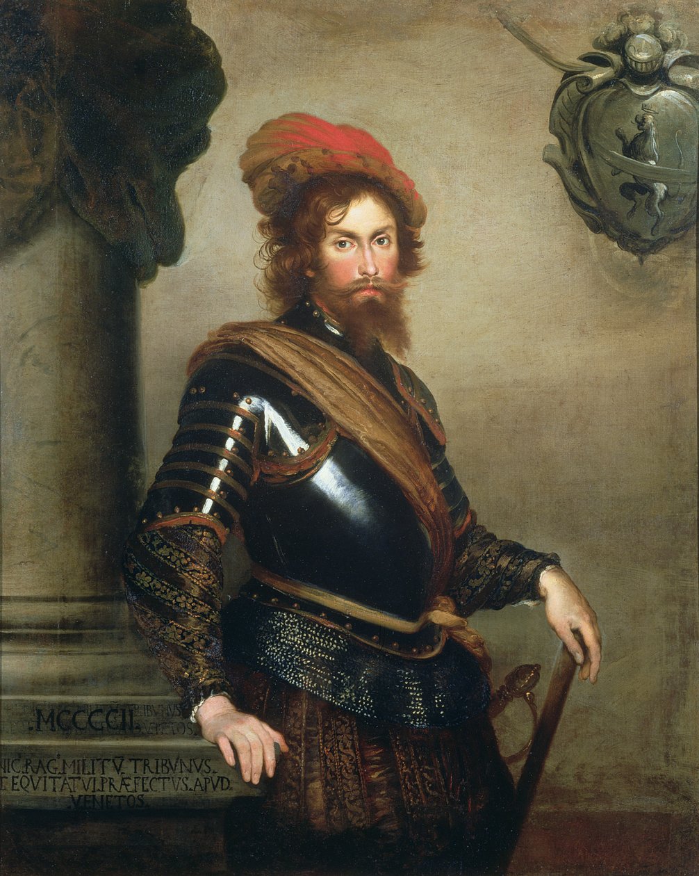 Nicolo Raggi的肖像 作者 贝尔纳多·斯特罗兹（Bernardo Strozzi）