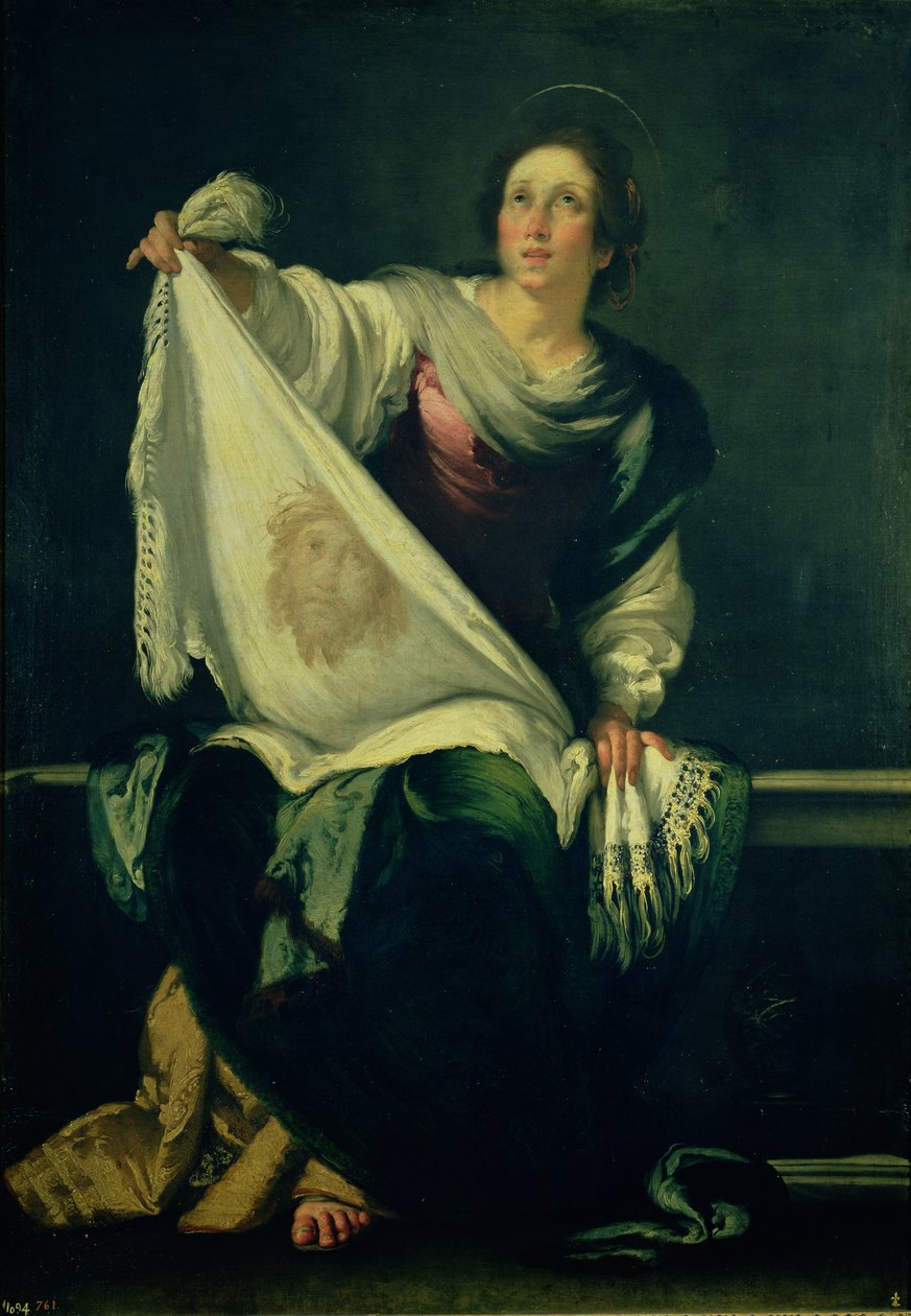 圣维罗尼卡，1625-30 作者 贝尔纳多·斯特罗兹（Bernardo Strozzi）