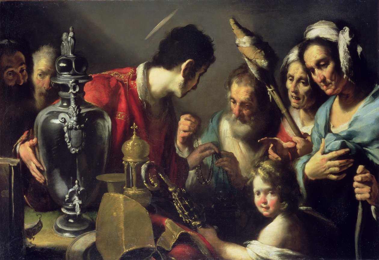 圣劳伦斯慈善机构 作者 贝尔纳多·斯特罗兹（Bernardo Strozzi）