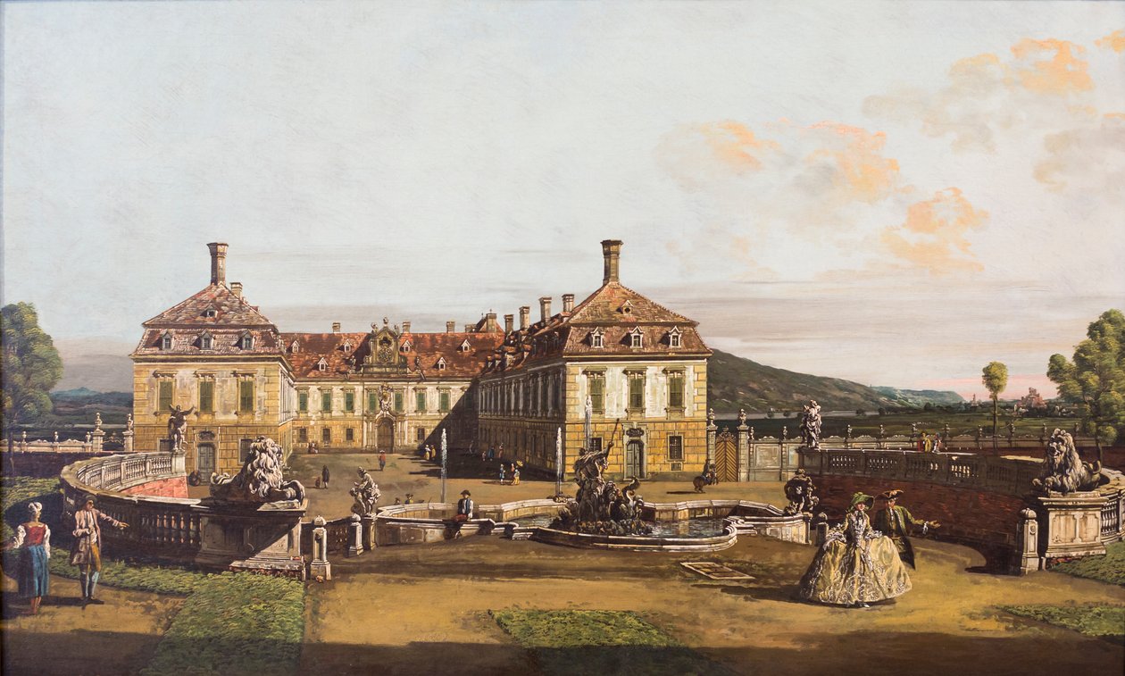 斯克劳斯霍夫皇宫 作者 贝尔纳多·贝洛托（Canaletto）