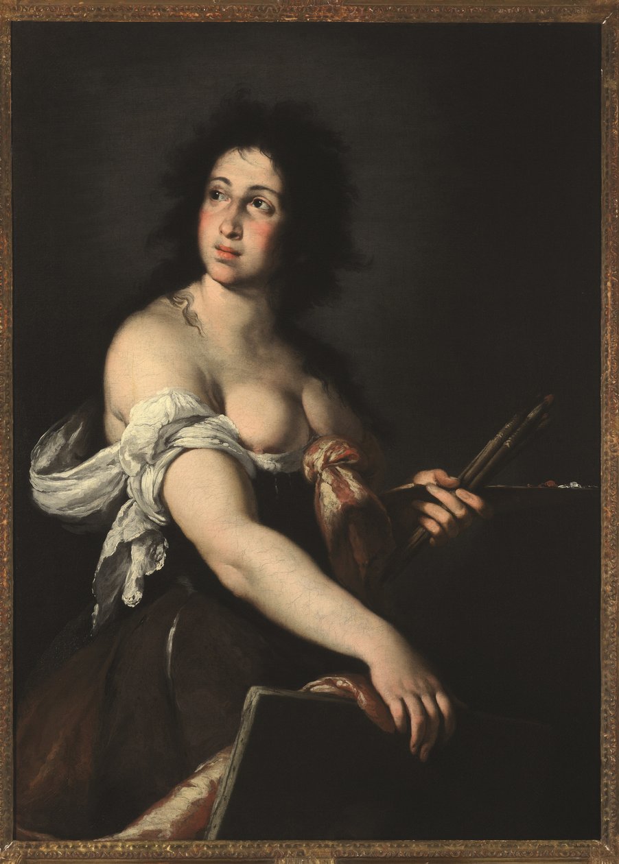 绘画的寓意 绘画的寓意，1635年。 作者 贝尔纳多·斯特罗兹（Bernardo Strozzi）