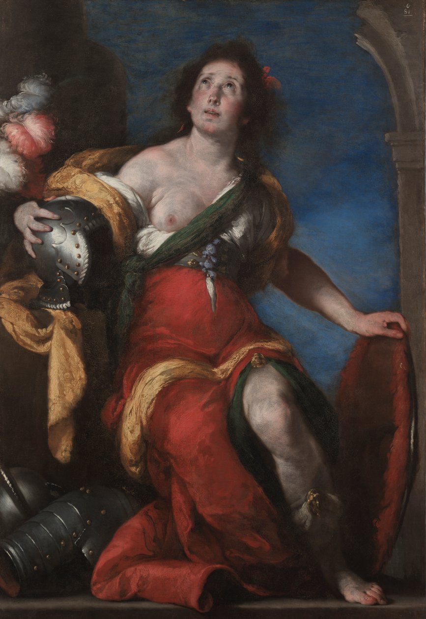 寓言人物 作者 贝尔纳多·斯特罗兹（Bernardo Strozzi）