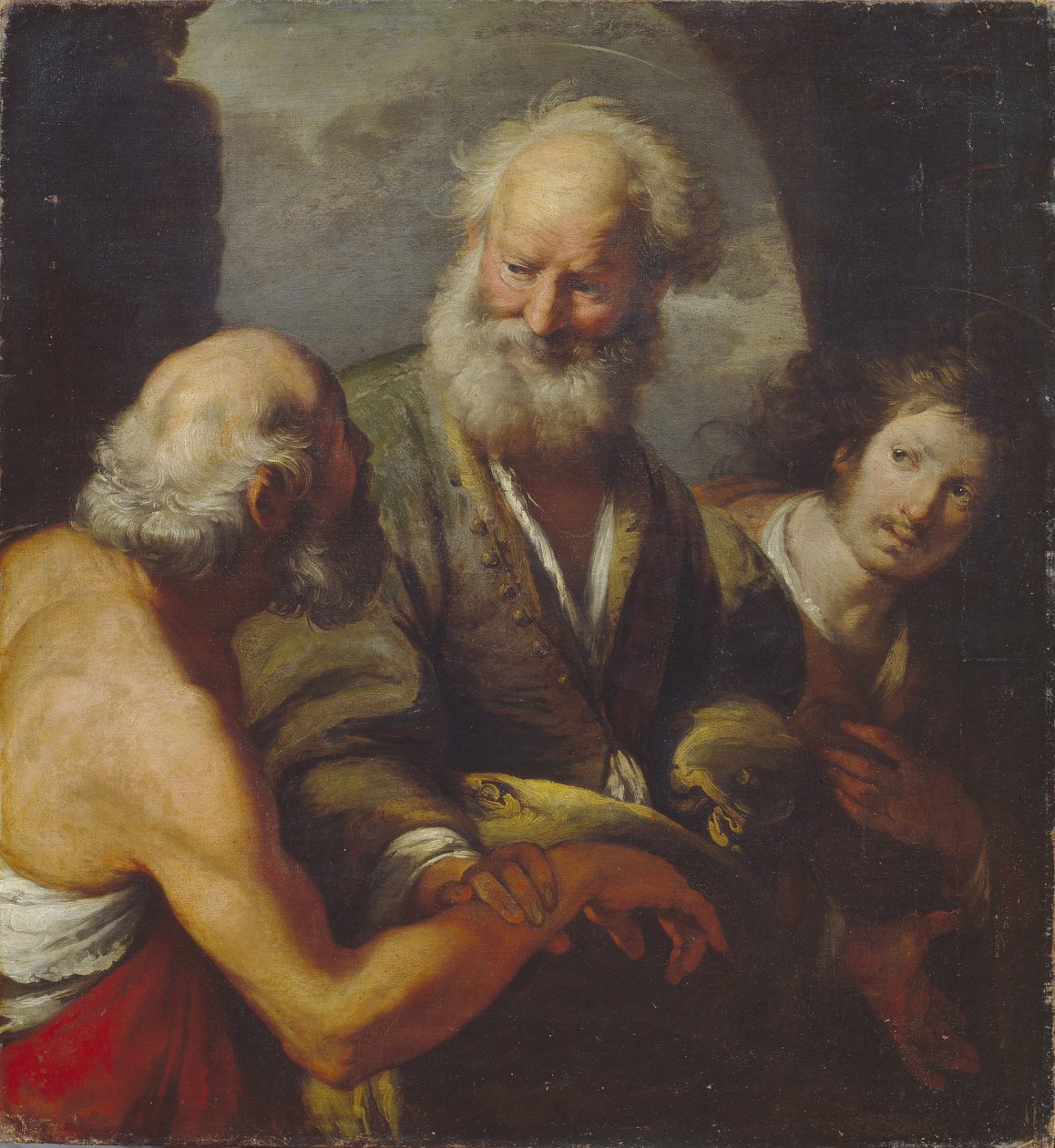 圣彼得治愈麻痹 作者 贝尔纳多·斯特罗兹（Bernardo Strozzi）
