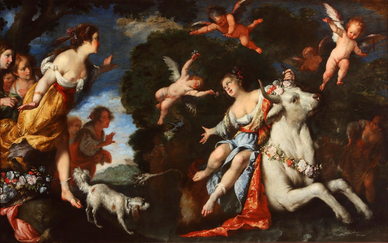 绑架欧罗巴 作者 贝尔纳多·斯特罗兹（Bernardo Strozzi）