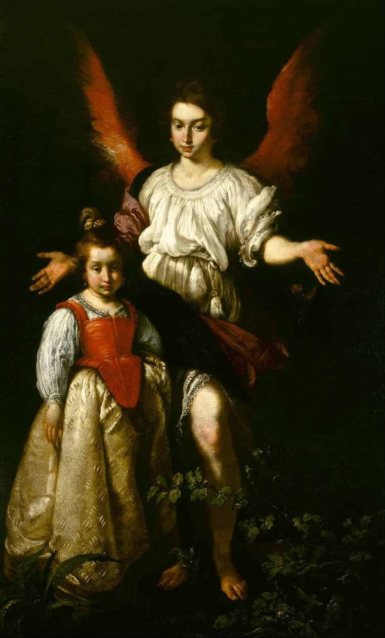 守护天使 作者 贝尔纳多·斯特罗兹（Bernardo Strozzi）