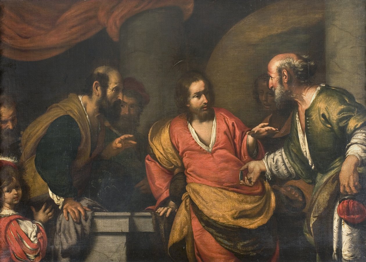 致敬金钱，c。 1631 作者 贝尔纳多·斯特罗兹（Bernardo Strozzi）
