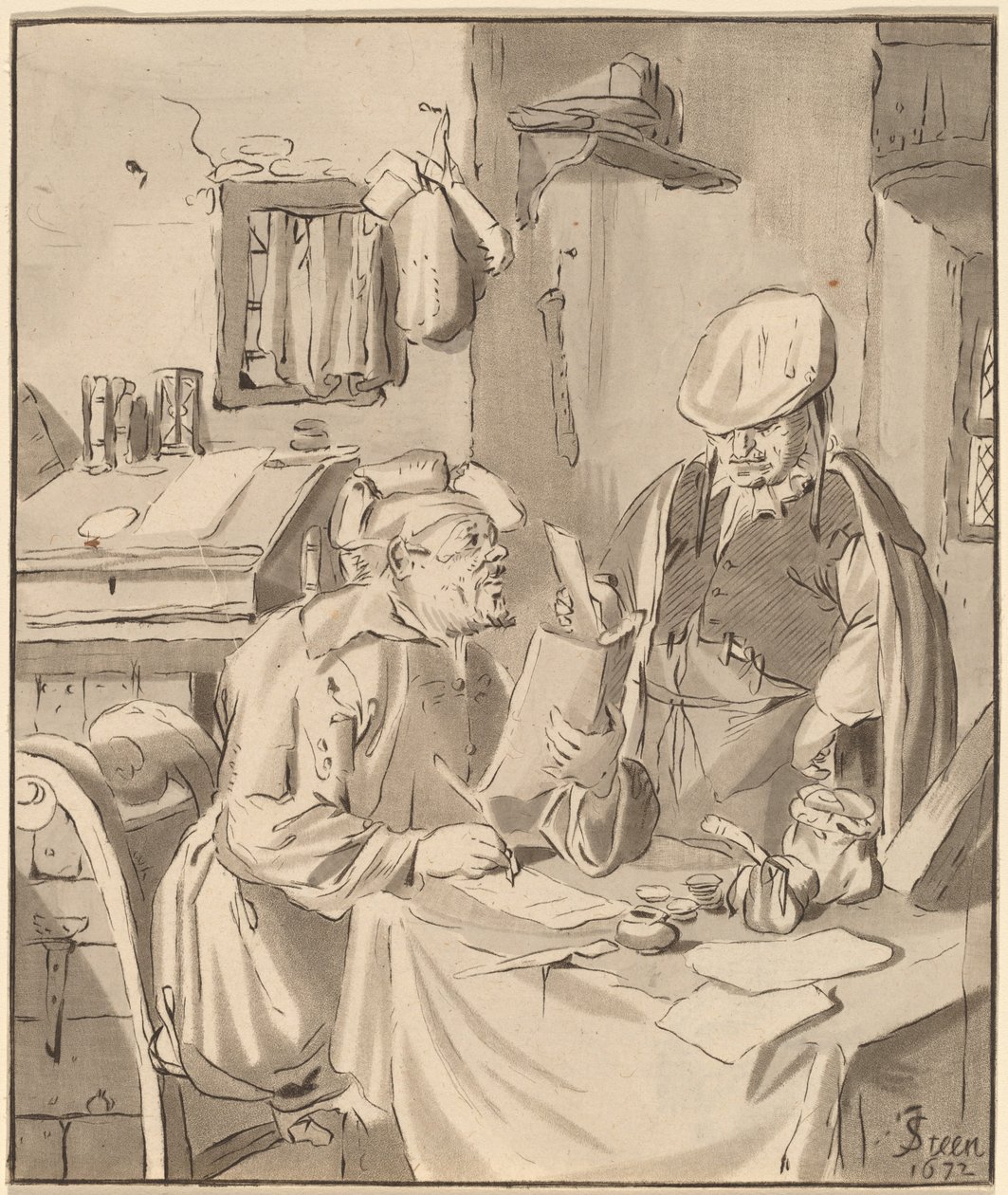 收藏家》，1777年，1786年出版。 作者 伯恩哈德·施洛德