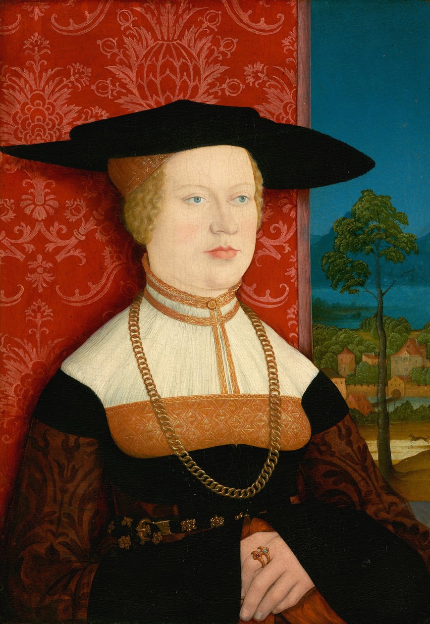 Margarethe Vöhlin，1527年。 作者 伯恩哈德·斯特里格尔