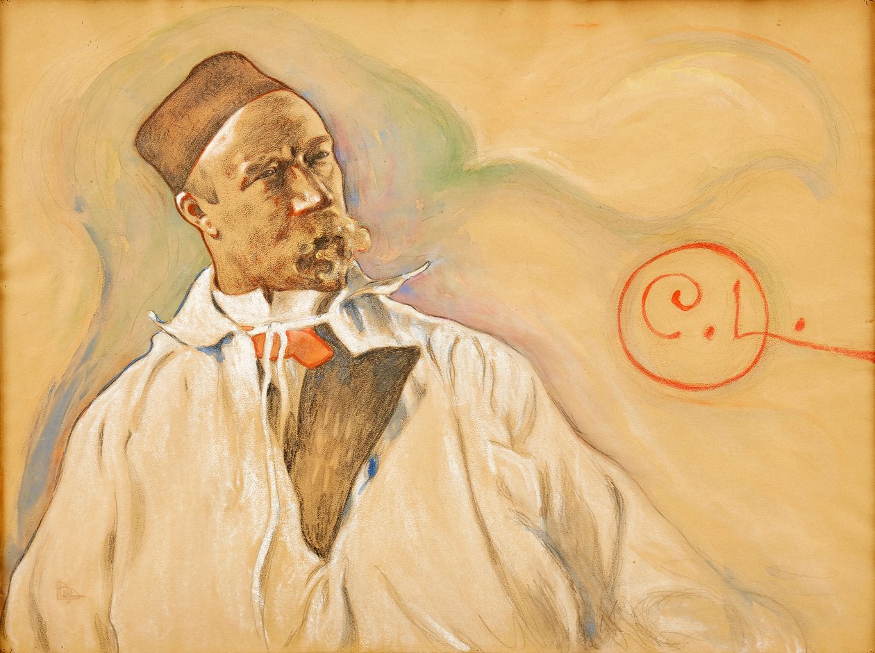 1853-1919年卡尔-拉森的肖像。 作者 伯恩特·永奎斯特